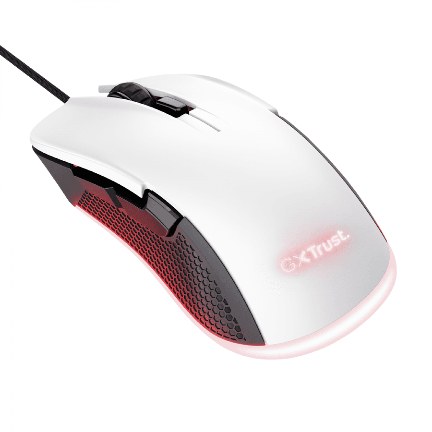 MOUSE TRUST YBAR GAMING ECO WHITE GXT922W - Imagen 1