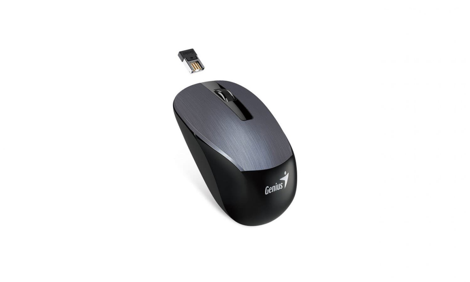 MOUSE WIRELESS GENIUS NX-7015 IRON/GRAY - Imagen 1