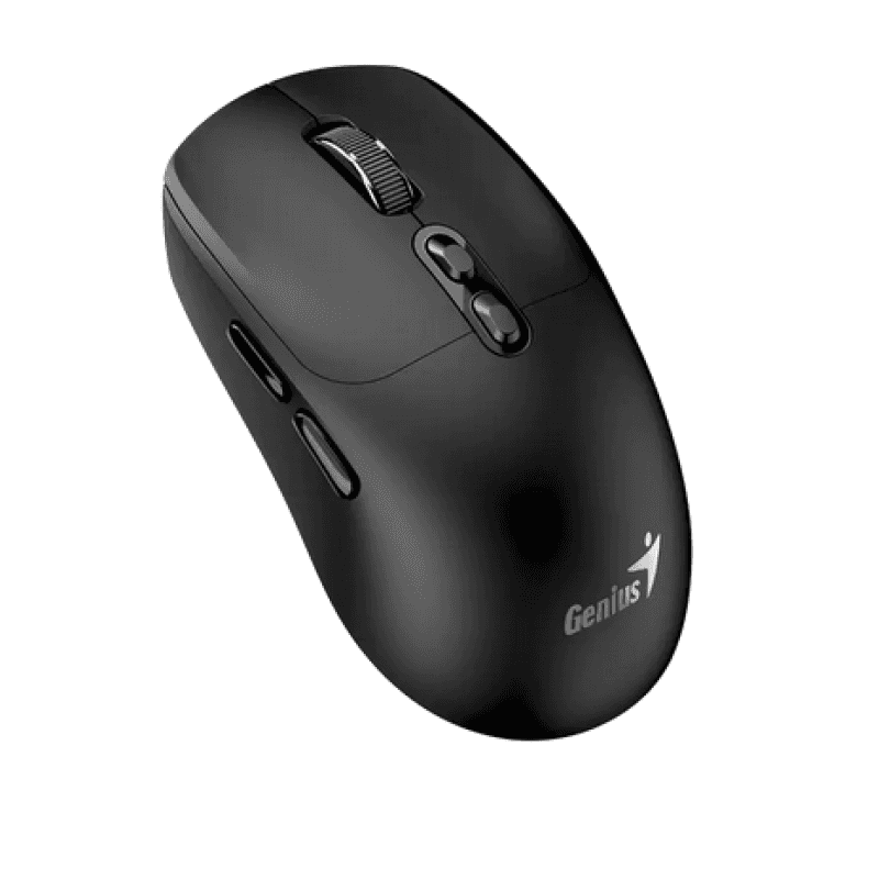 MOUSE WIRELESS GENIUS NX-8080S BT-2.4Ghz BLACK · Genius