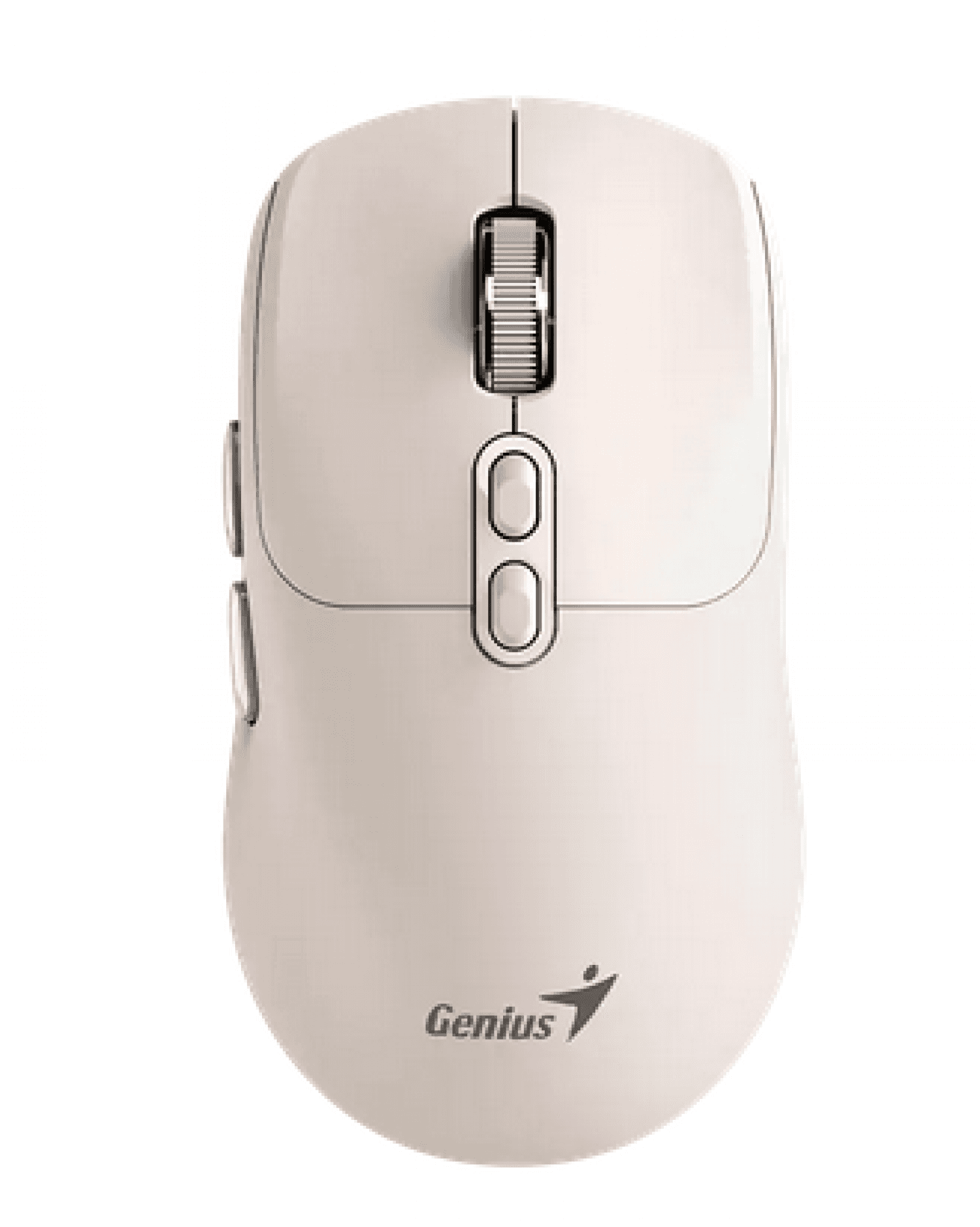 MOUSE WIRELESS GENIUS NX-8080S BT-2.4Ghz MILK TEA - Imagen 1