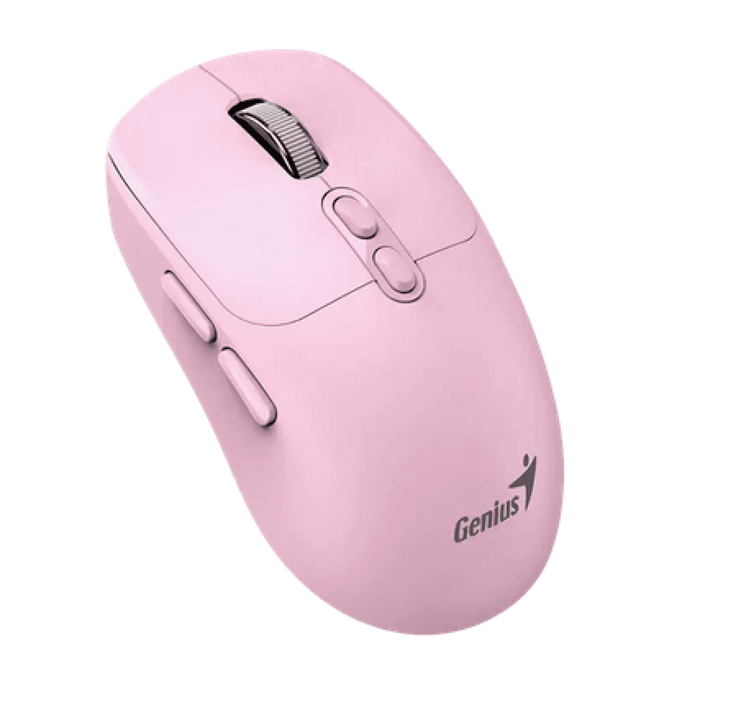MOUSE WIRELESS GENIUS NX-8080S BT-2.4Ghz PINK - Imagen 1