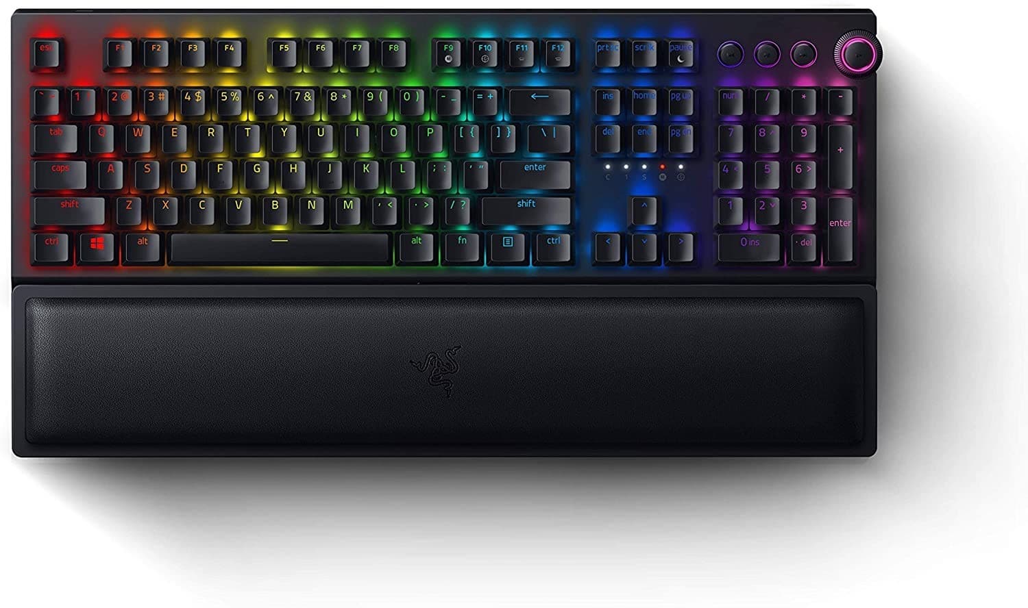 OUTLET TECLADO GAMER RAZER BLACKWIDOW V3 PRO WIRELESS YELLOW SWITCH - Imagen 1