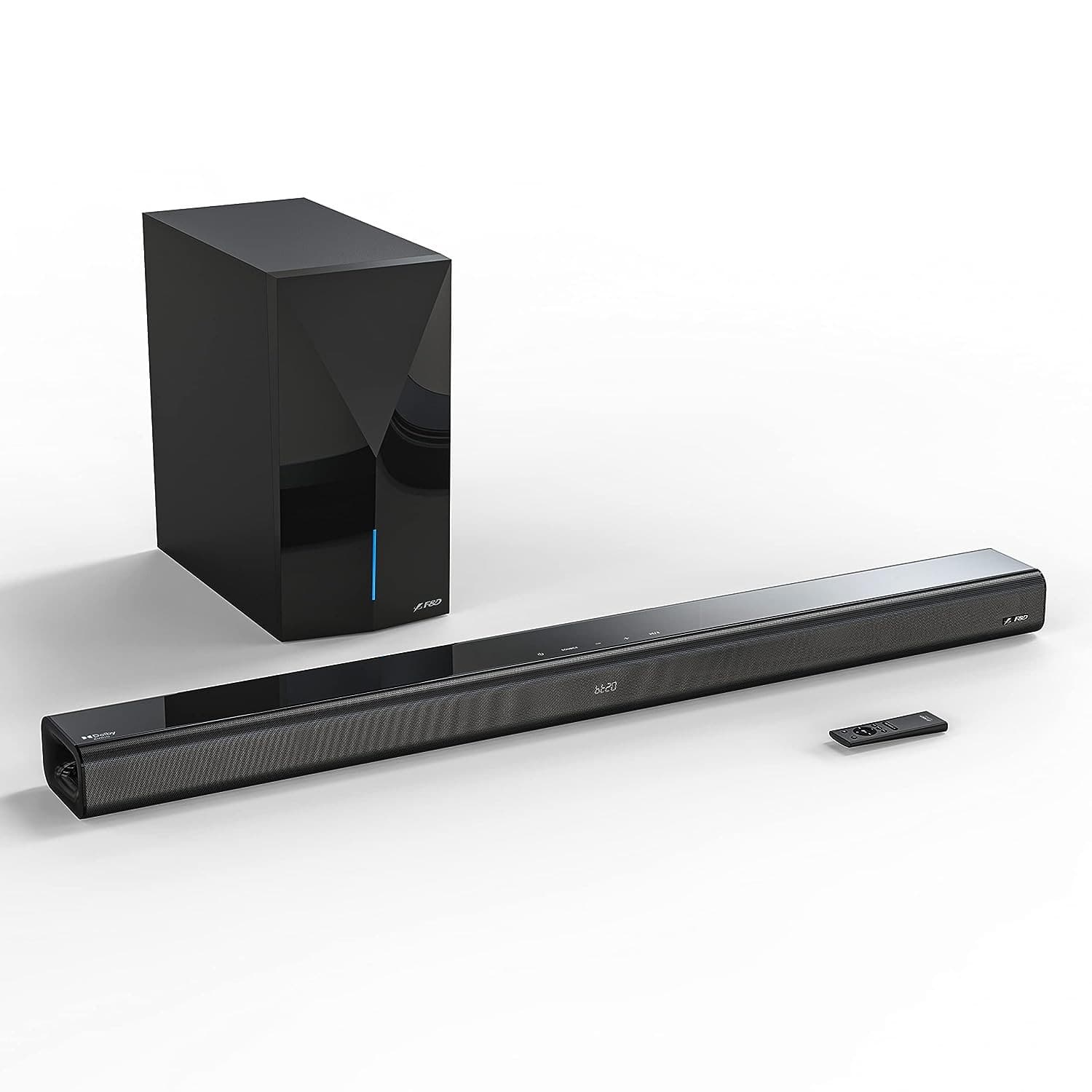 PARLANTE FYD FENDA HT-388D SUBWOOFER+SOUNDBAR BLACK - Imagen 1