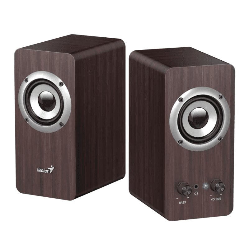 PARLANTE GENIUS SP-HF400 DARK BROWN · Genius