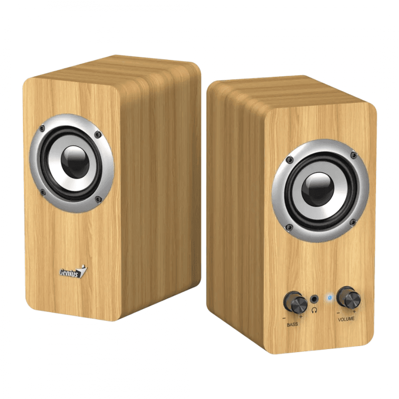 PARLANTE GENIUS SP-HF400 PINE WOOD · Genius