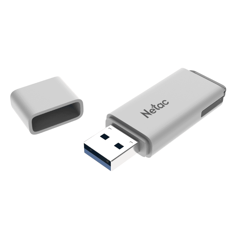 PEN DRIVE NETAC U185 WHITE 256GB USB 3.0 · NETAC