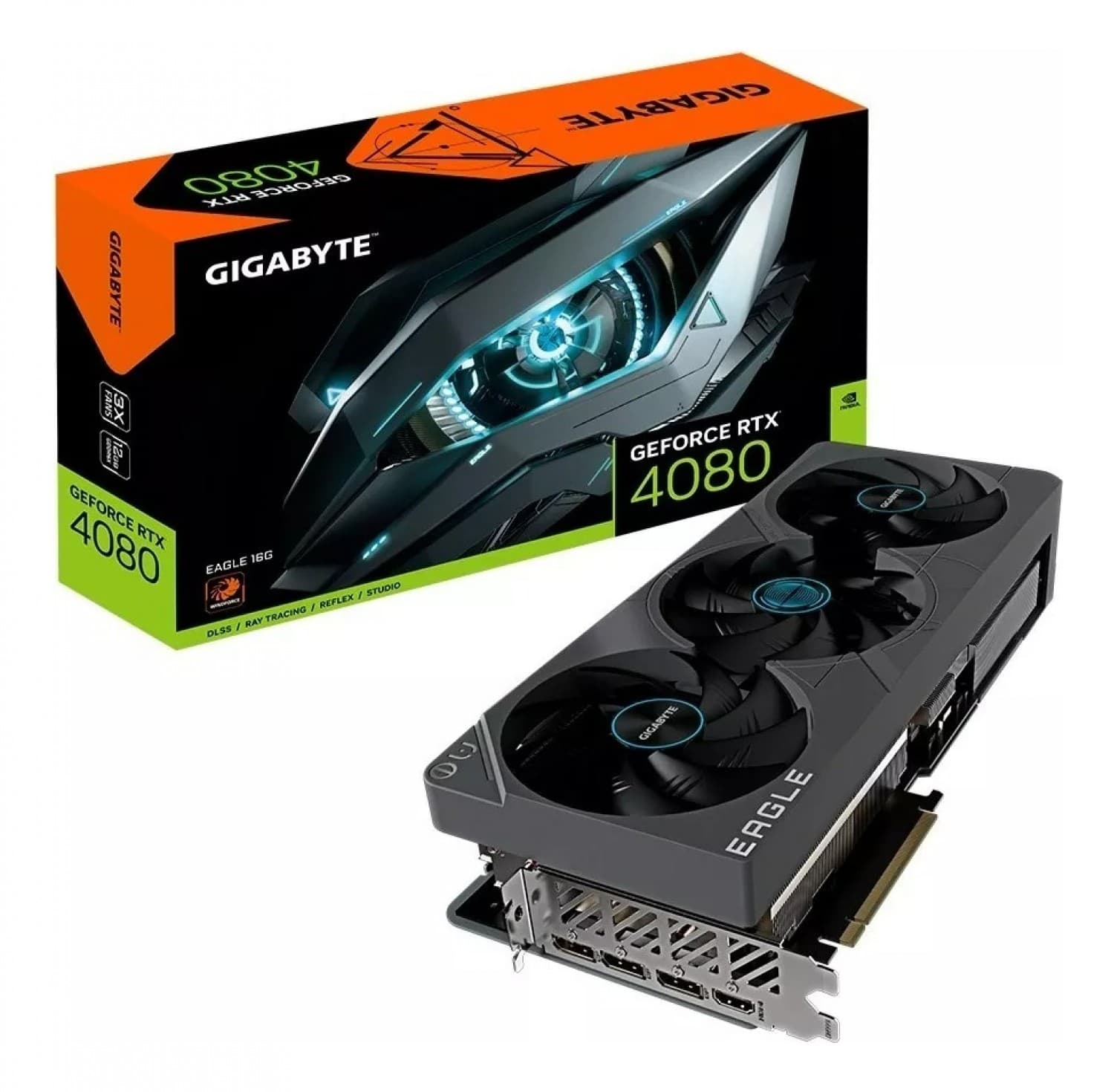 PLACA DE VIDEO GIGABYTE RTX 4080 16GB GDDR6X PCI-E - Imagen 1