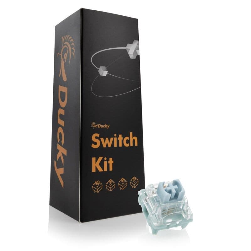 SWITCH KIT DUCKY TTC BLUISH WHITE · Ducky