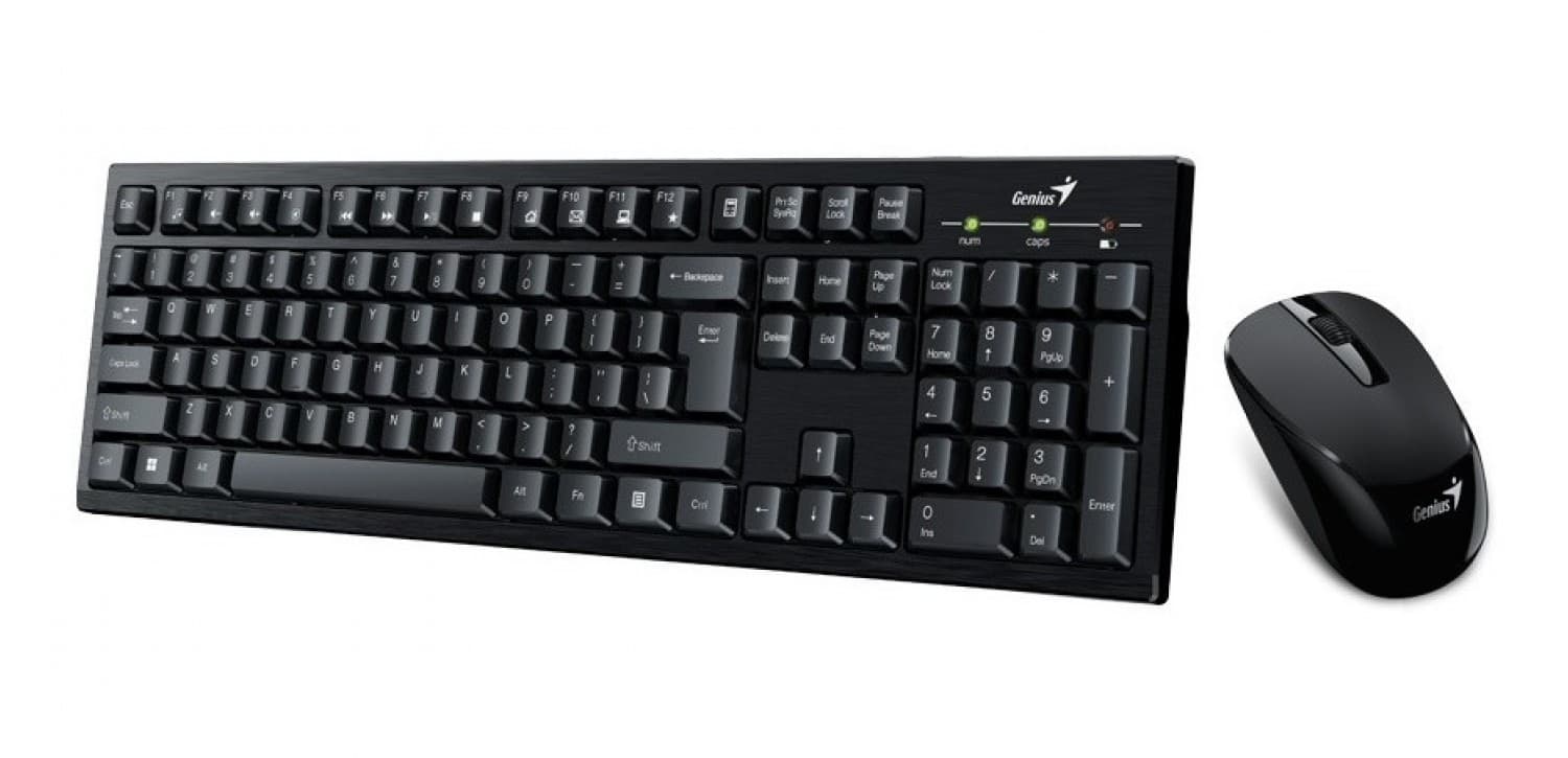 TECLADO + MOUSE WIRELESS COMBO GENIUS KM-8101 - Imagen 1