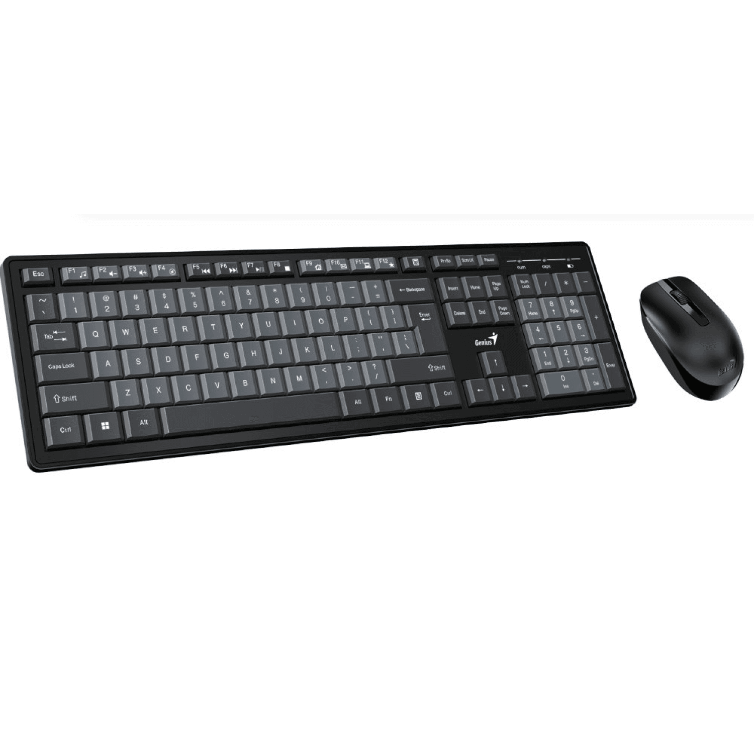 TECLADO + MOUSE WIRELESS COMBO GENIUS KM-8200 DUAL COLOR - Imagen 1