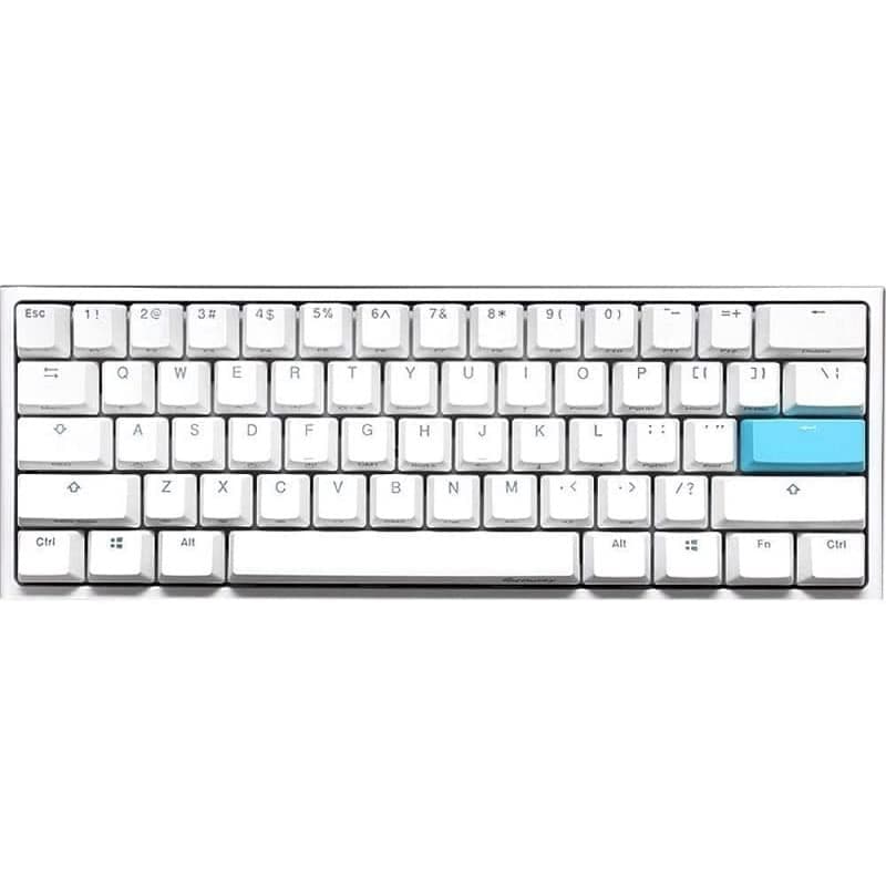 TECLADO GAMER DUCKY ONE 2 MINI WHITE SESALWWT1 · Ducky