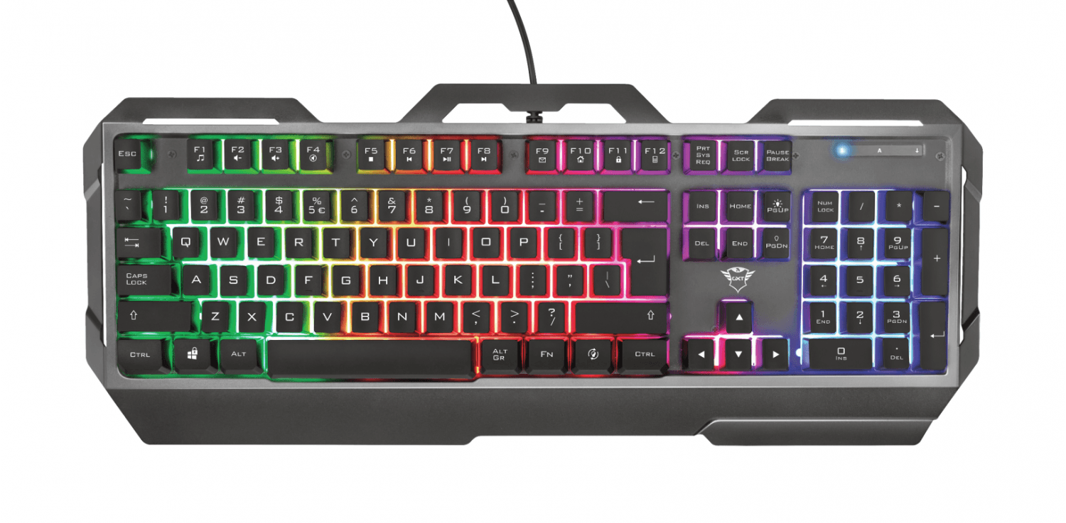 TECLADO GAMER TRUST TORAC ES - Imagen 1