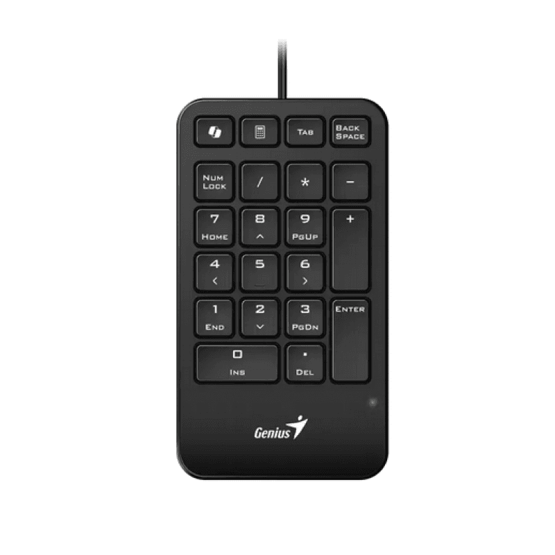 TECLADO GENIUS NUMERICO NUMPAD 125 USB-A BLACK · Genius