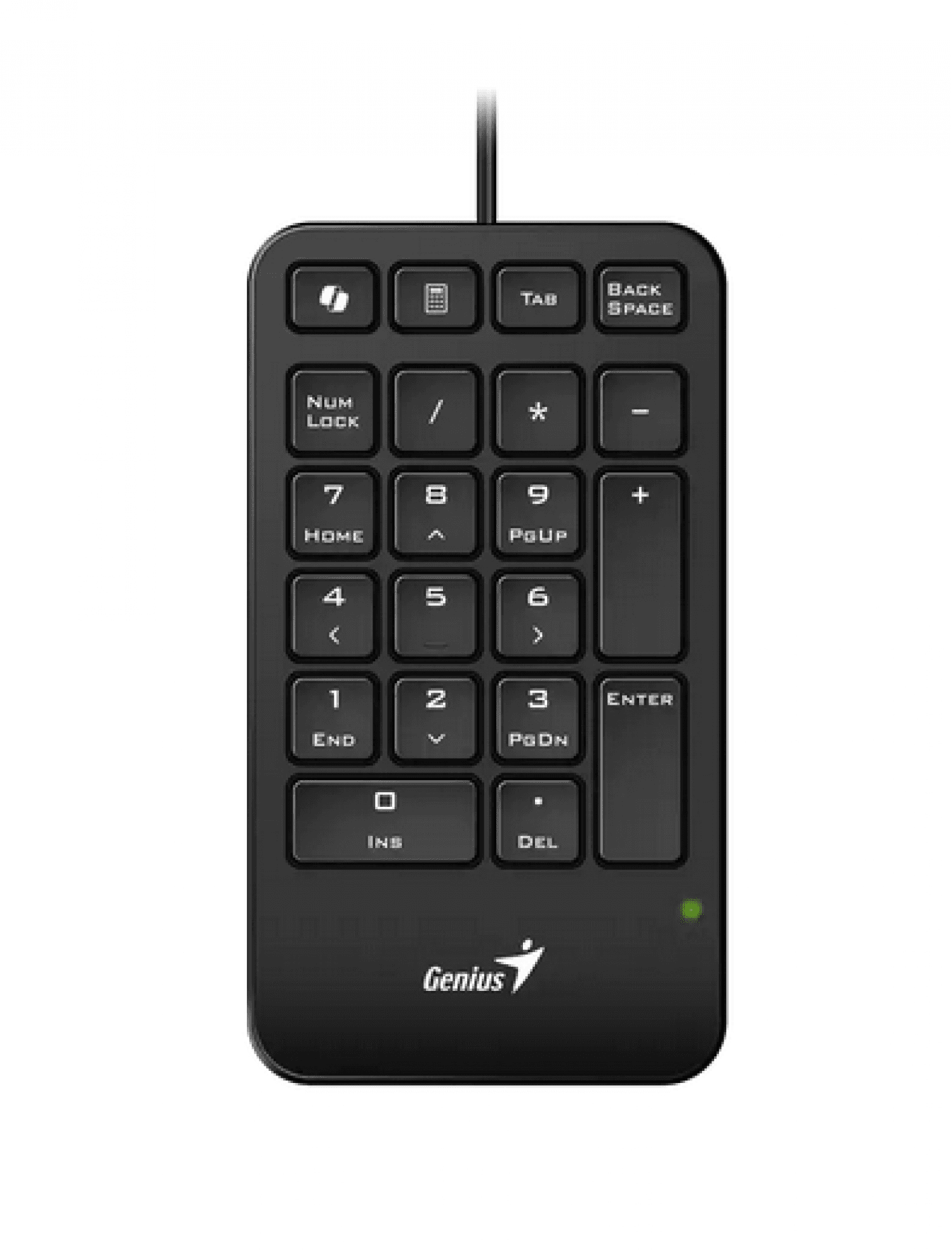 TECLADO GENIUS NUMERICO NUMPAD 125 USB-A BLACK - Imagen 1