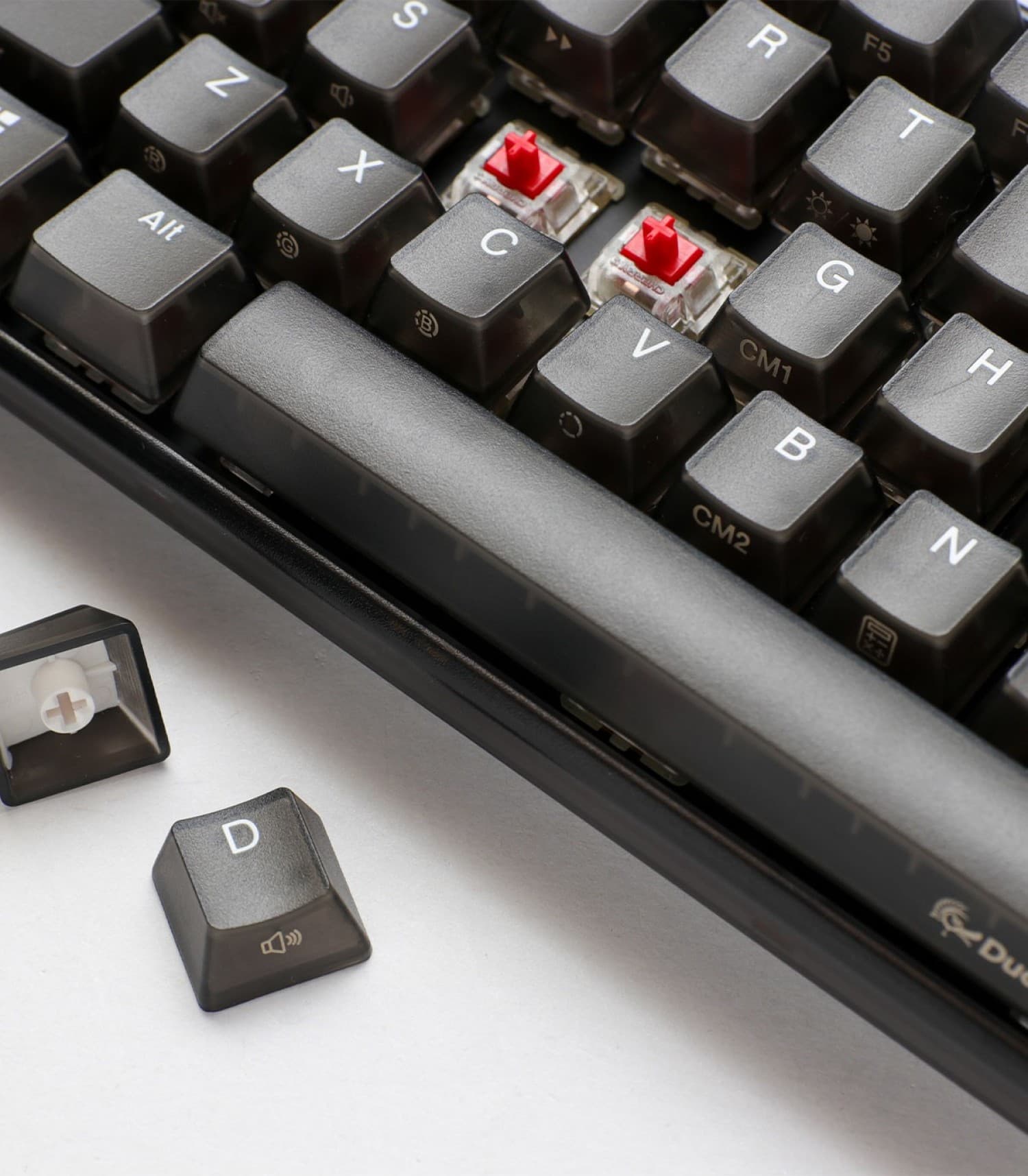 TECLADO MECANICO DUCKY ONE 3 DAYBREAK Red Sw /ES/ Aura Black RGB - Imagen 1