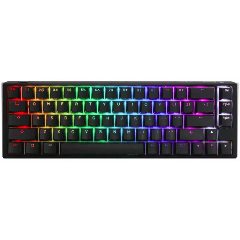 TECLADO MECANICO DUCKY ONE 3 SF 65 Hotswap Cherry MX Brown Retroiluminado RGB Negro · Ducky
