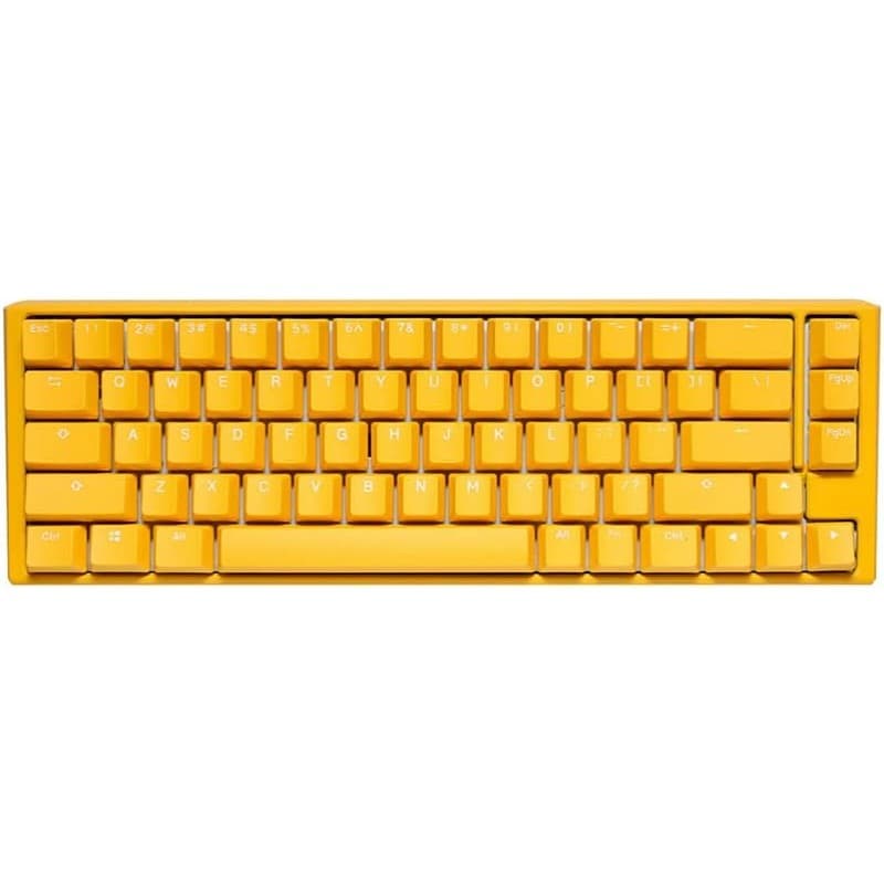 TECLADO MECANICO DUCKY ONE 3 SF Yellow PBT Double-shot Quack Mechanical Gaming Keyboard – Cherry MX Brown · Ducky