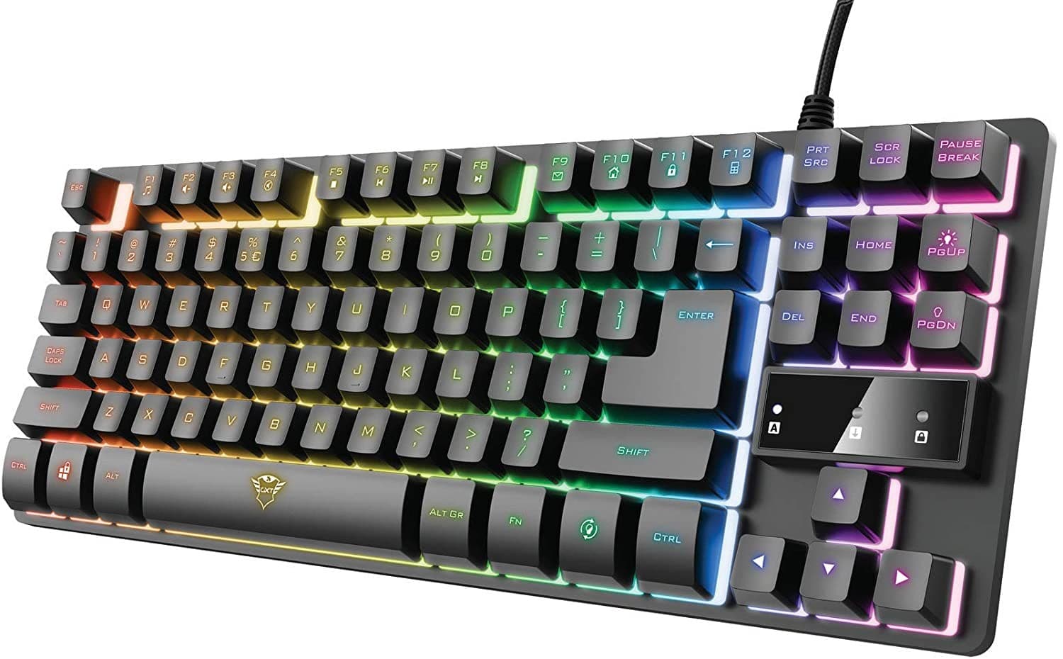 TECLADO TRUST THADO TKL ES GXT833 - Imagen 1