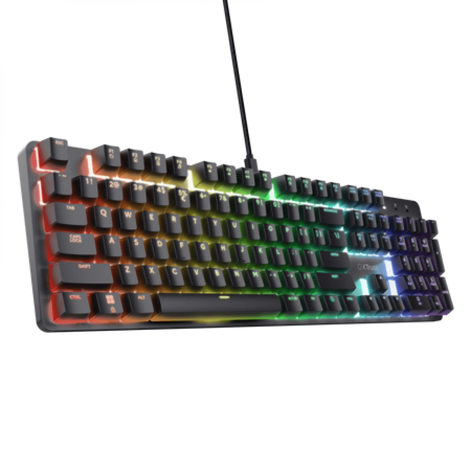 TECLADO TRUST ZORA MECHANICAL US GXT871 - Imagen 1