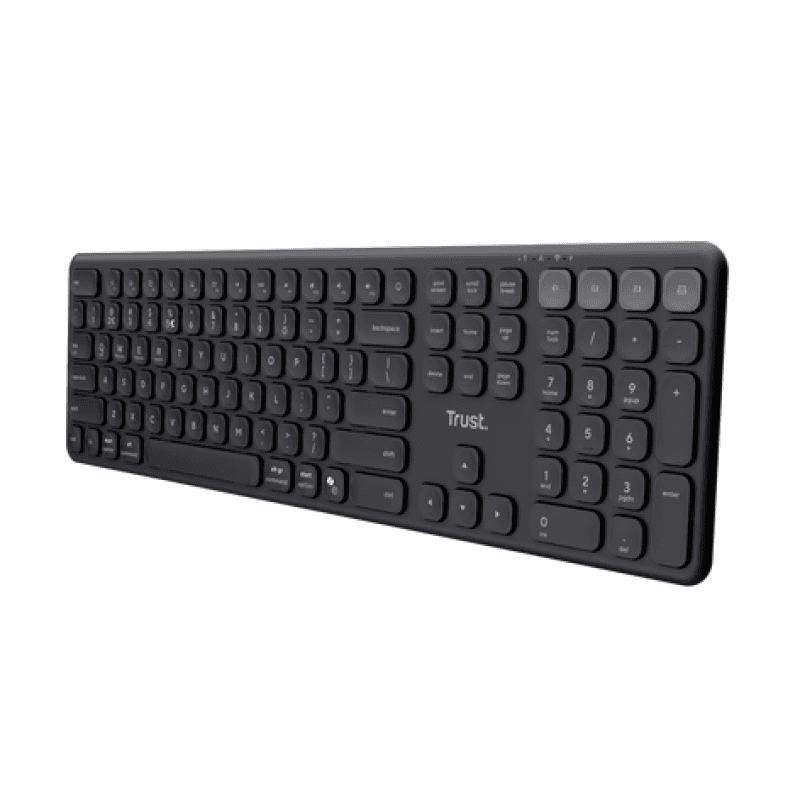 TECLADO VAIYA TRUST MULTIDEVICES WIRELESS ES · Trust