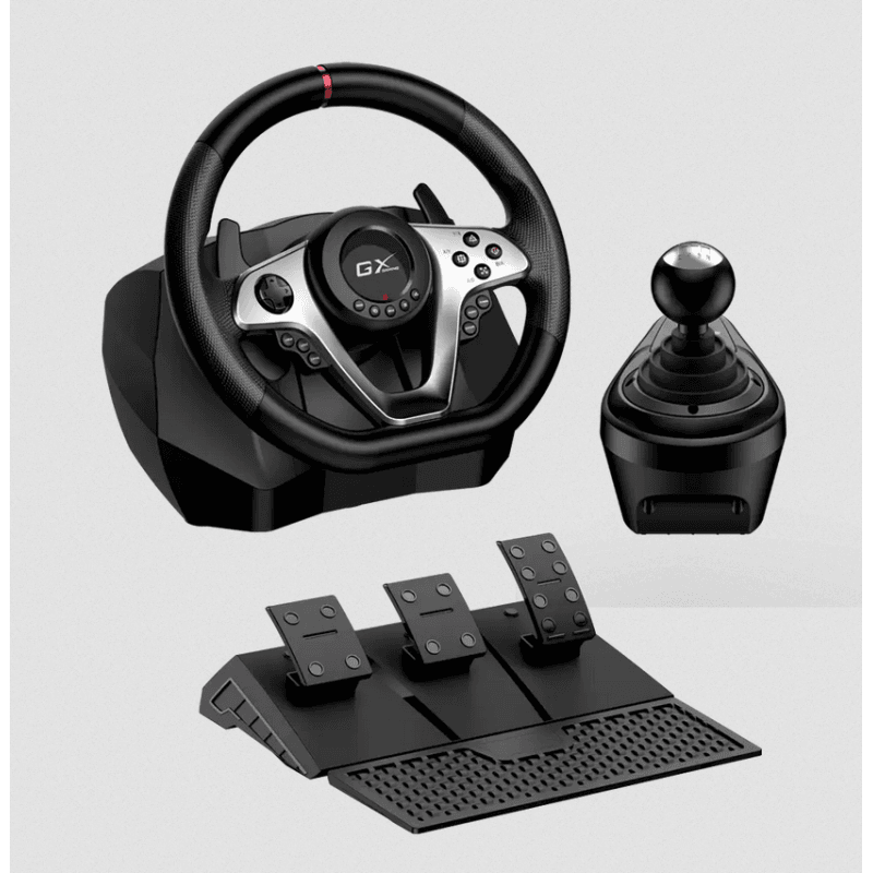 VOLANTE Y PEDALERA GENIUS SPEEDMASTER X1 CAJA MANUAL · Genius