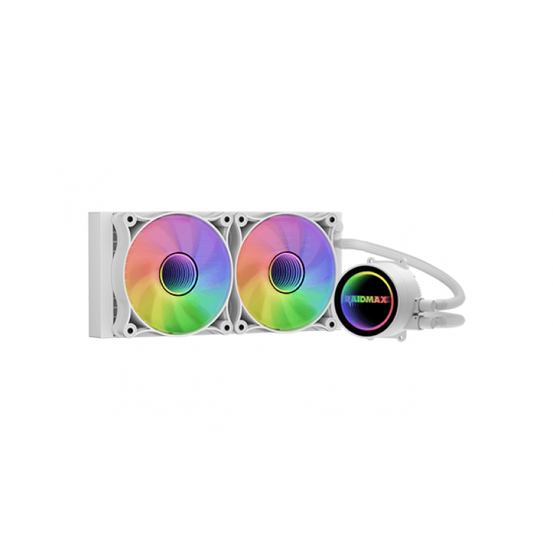 WATER COOLER CPU RAIDMAX INFINITA LS240 ARGB WHITE · RAIDMAX
