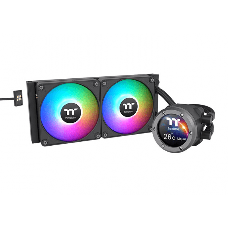 WATER COOLER THERMALTAKE TH240 V2 ULTRA EX ARGB SYNC WATER BLACK · Thermaltake