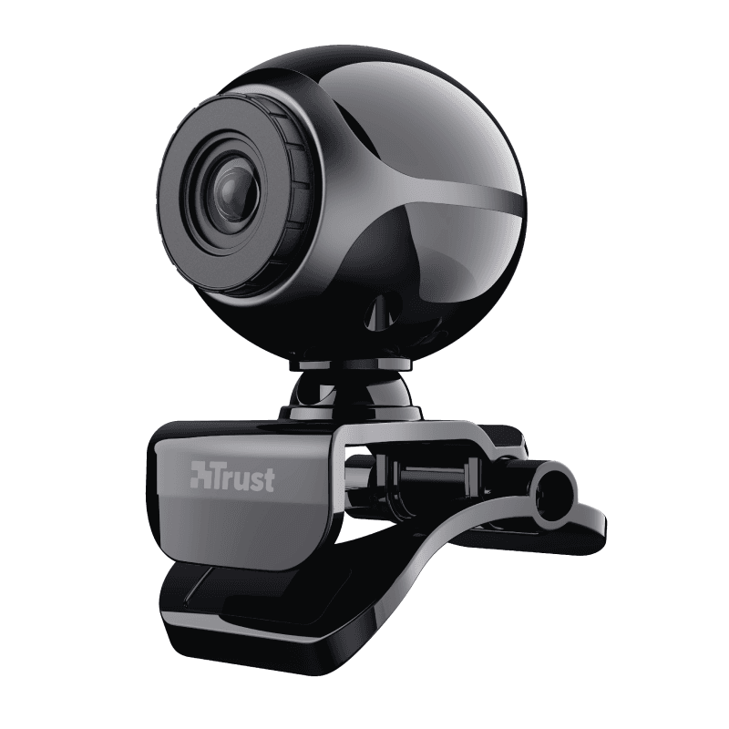 WEBCAM TRUST EXIS BLACK · Trust