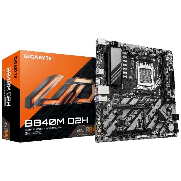 Motherboard Gigabyte B840M D2H DDR5 AM5 · Gigabyte
