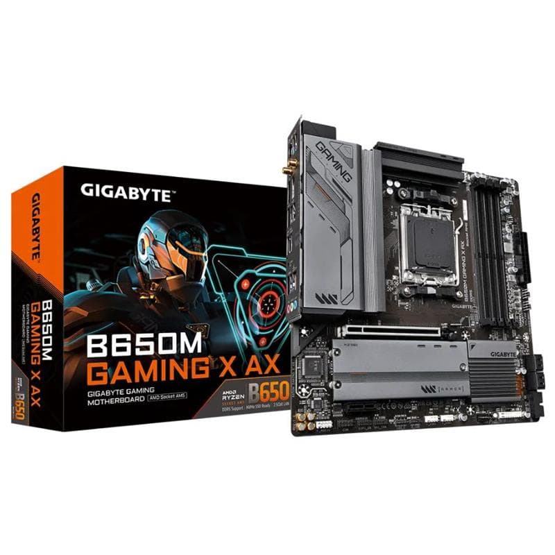 Motherboard Gigabyte B650M Gaming X AX DDR5 AM5 · Gigabyte