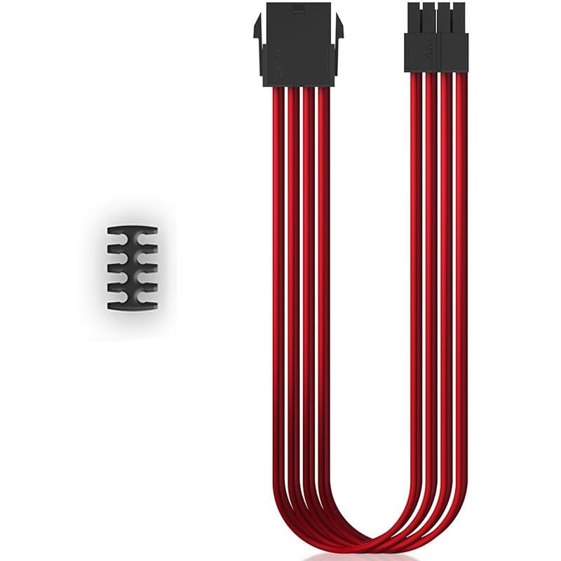 Cable Mallado Extensor Deep Cool EC300-CPU8P-RD · DEEPCOOL
