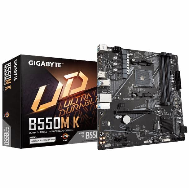 Motherboard Gigabyte B550M K AM4 · Gigabyte