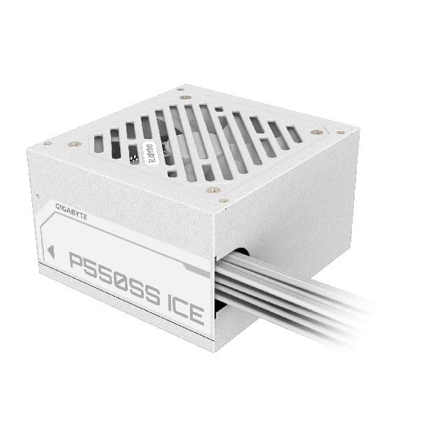 Fuente Gamer Gigabyte 550w Ice 80 Plus Silver Atx 3.0 White · Gigabyte