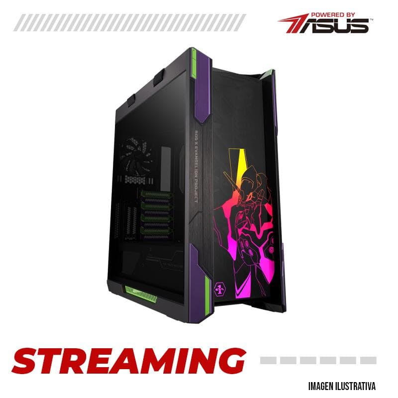 PC STREAMING / RYZEN 5 8400F - B650M - 16GB - 500 NVME - RX 6500 XT 8GB - 750W - GABINETE GAMER · AMD
