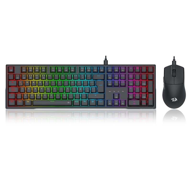 Combo Redragon S146-SP Teclado Mecanico K668 y Mouse M724 · Redragon