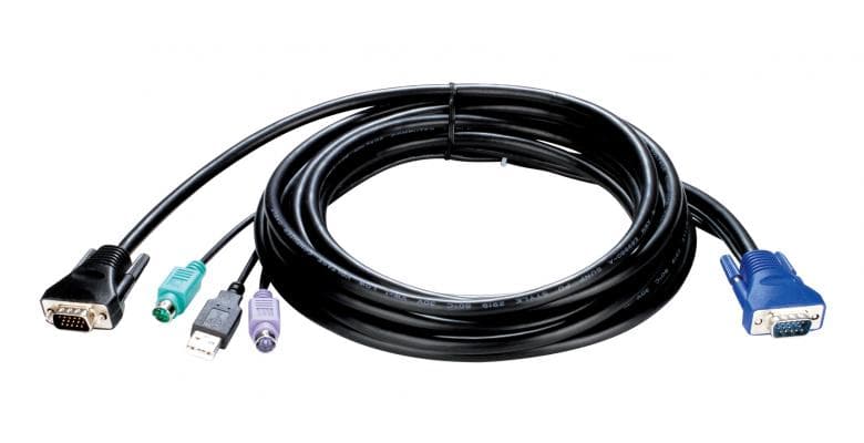Cable 3 Mtrs D-Link Kvm-402 - Imagen 1