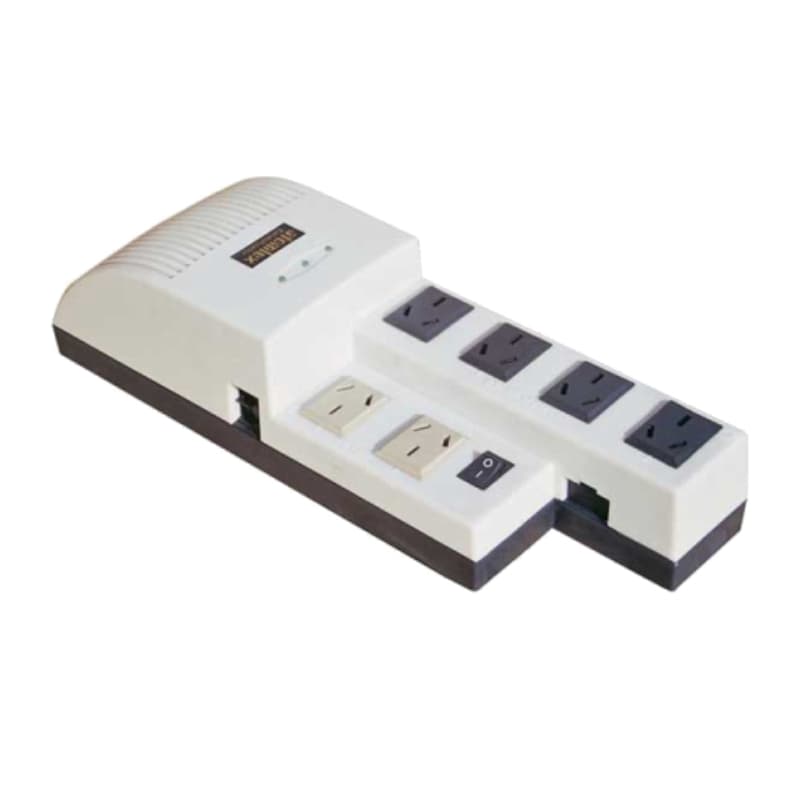 ESTABILIZADOR DE TENSION 1000 WATT 6 SALIDAS R 1000 ATOMLUX - Imagen 1