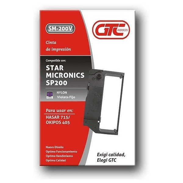 Cinta Star Micronics Gtc Sp 200-Hasar 715F - Imagen 1
