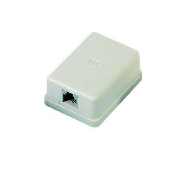 Roseta Simple 1P Blanca Furukawa 35050255 - Imagen 1