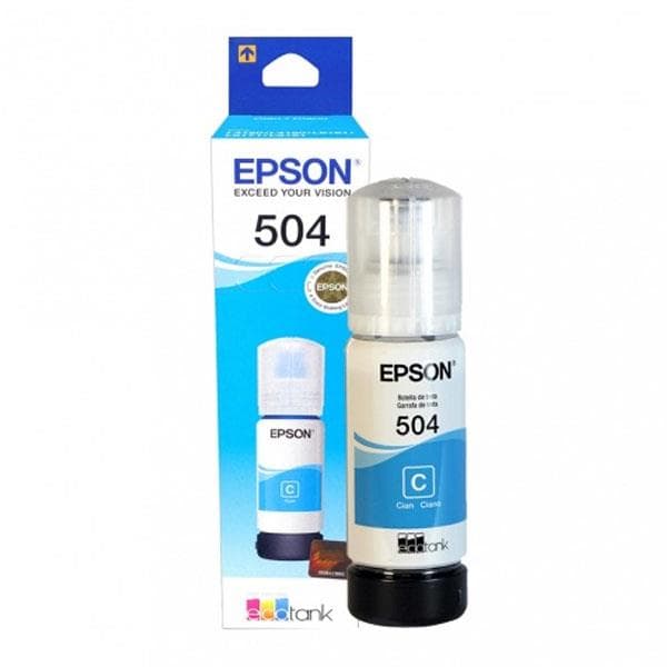 Epson Original T504220-Al Cyan - Botella de Tinta - Imagen 1