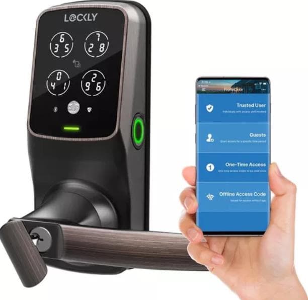 Control de Acceso Unitech - Cerradura HuellaClaveRfidBluetoothLlave PnIlock 5 - Imagen 1