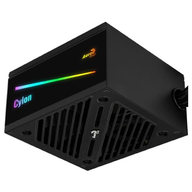 Fuente Aerocool Cylon 500W RGB 80 Plus Bronze - Imagen 1