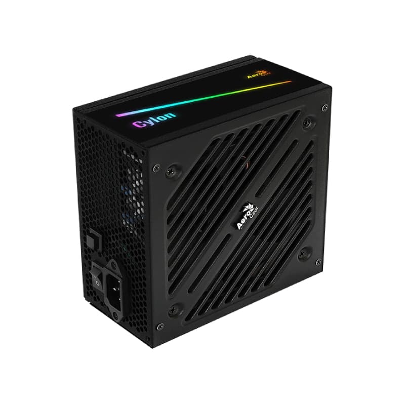 Fuente Aerocool Cylon 600W RGB 80 Plus Bronze - Imagen 1