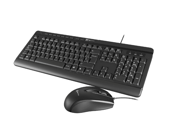COMBO TECLADO Y MOUSE CON CABLE KLIPXTREME KCK-251S) - Imagen 1