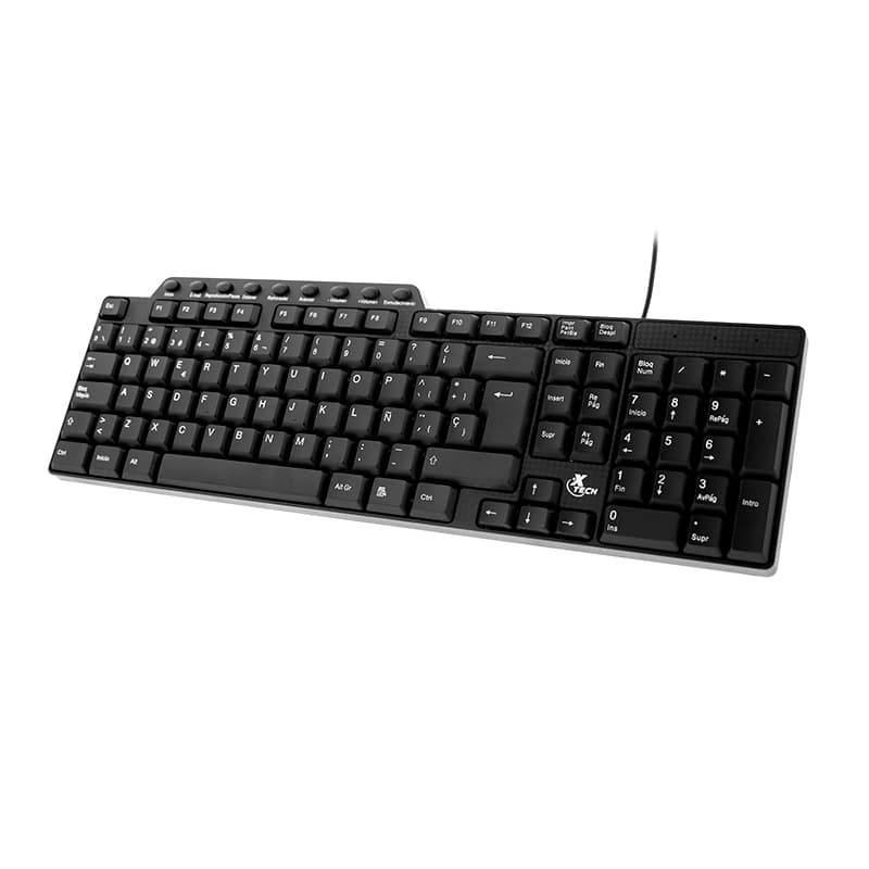 TECLADO XTECH USB (XTK-160S) - Imagen 1