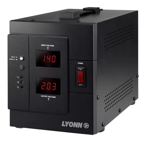 Estabilizador de Tension 1200 Watt Lyonn Tca-1200Nv - Imagen 1
