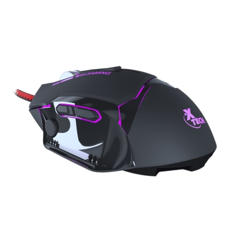 Mouse Xtech Óptico 3d Combative Iluminado USB 8 botones (Xtm-720) - Imagen 1