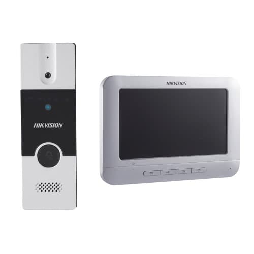 Kit Frente y Videoportero Analogico Hikvision Lcd 7 Full Hd Modelo Ds-Kis202T - Imagen 1