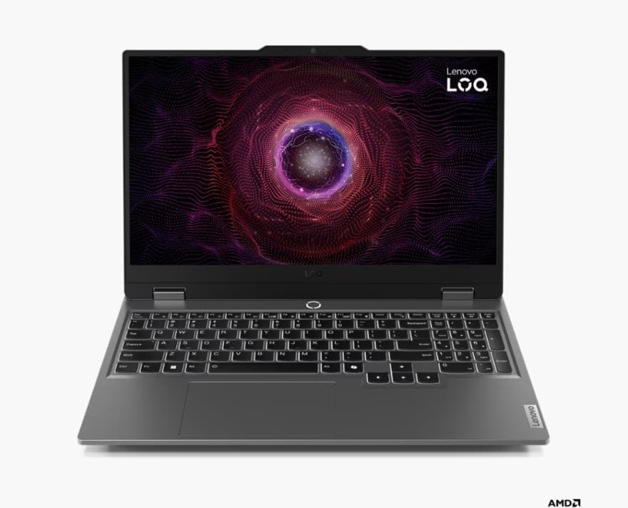 NOTEBOOK LENOVO LOQ 15ARP9 FHD R7 24GB 512GB RTX4050 W11 (83JC004VAR) - Imagen 1