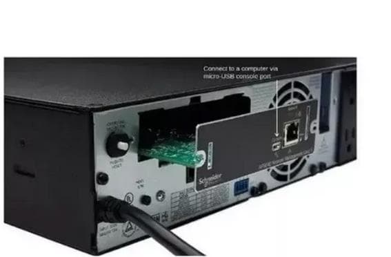 PLACA APC SMARTSLOT SNMP PUPS SMART 10100 BASE (AP9640) - Imagen 1